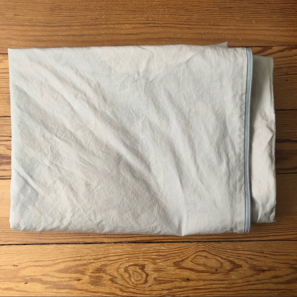 Pottery Barn Kids Grey Crib/Toddler Duvet Cover